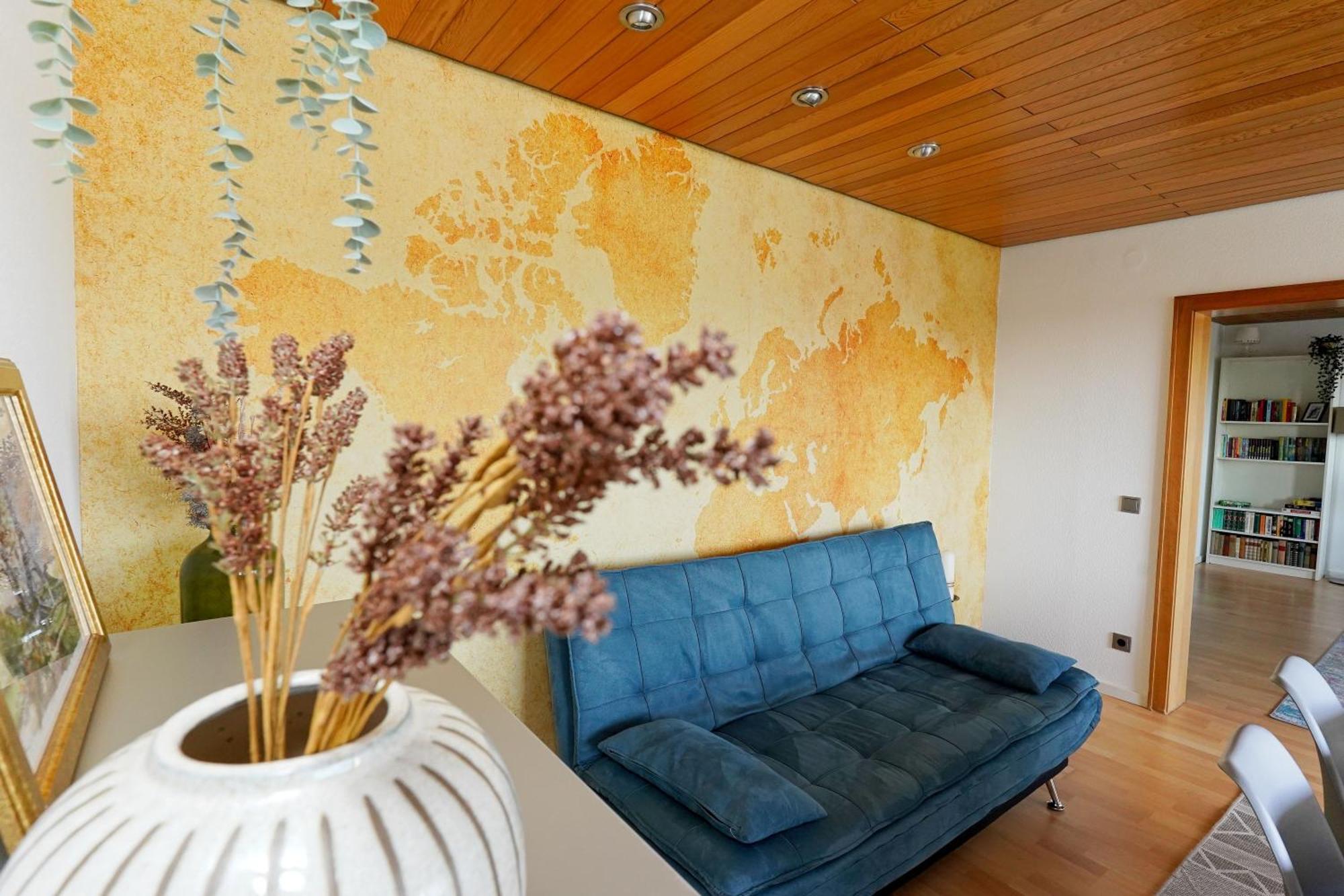 Tolle Wohnung Mit Panoramablick Weinheim Ngoại thất bức ảnh