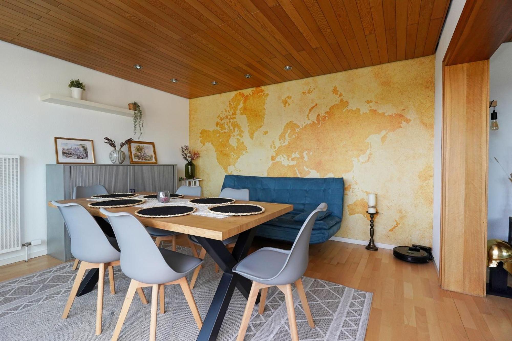 Tolle Wohnung Mit Panoramablick Weinheim Ngoại thất bức ảnh