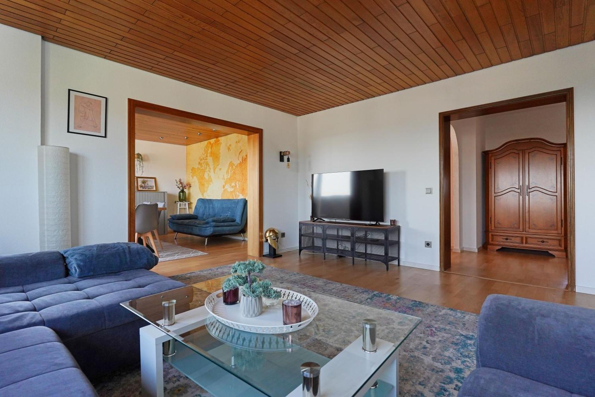 Tolle Wohnung Mit Panoramablick Weinheim Ngoại thất bức ảnh